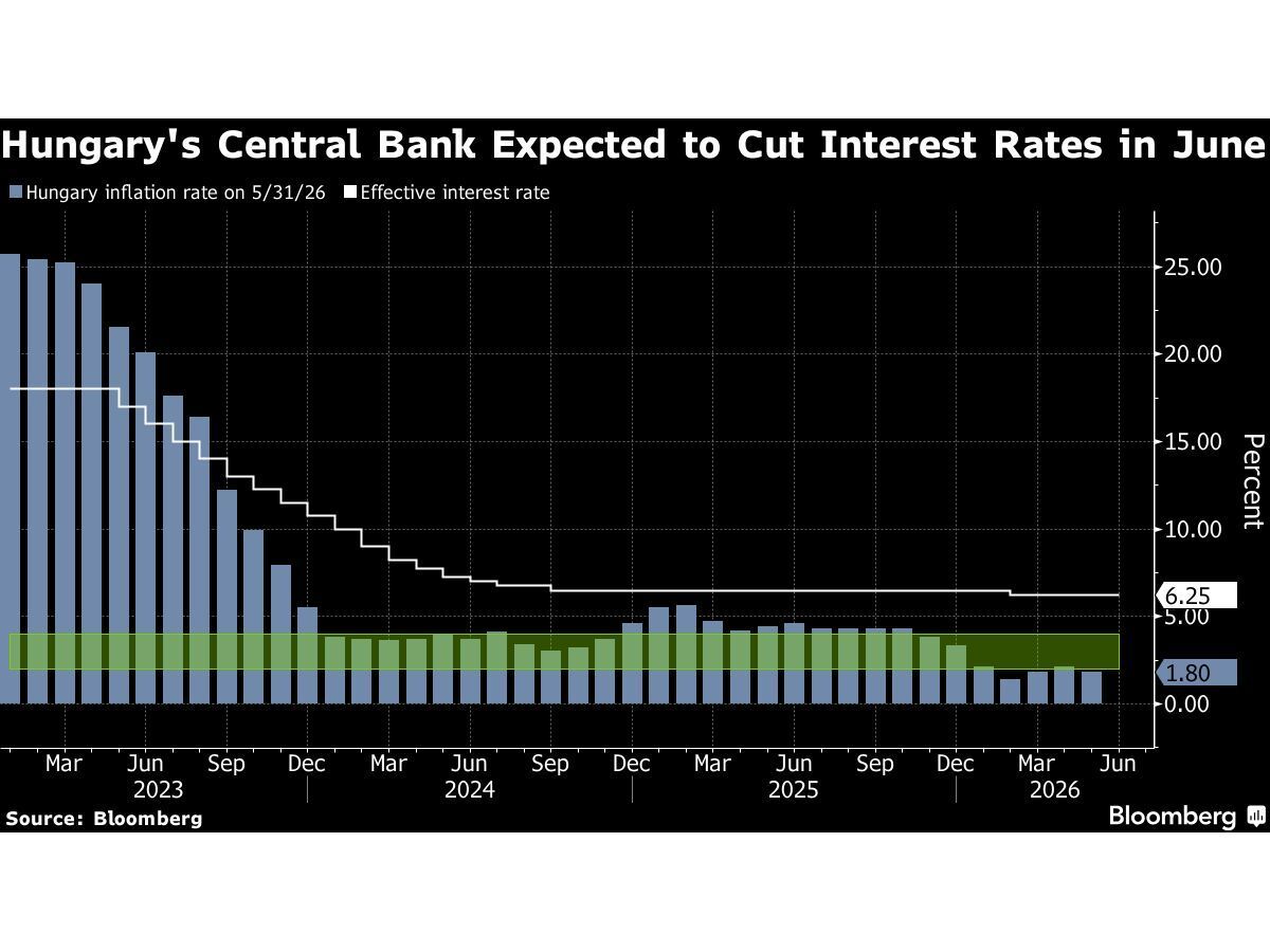 Hungary Likely to Cut Rates as Forint Gains and Inflation Slows